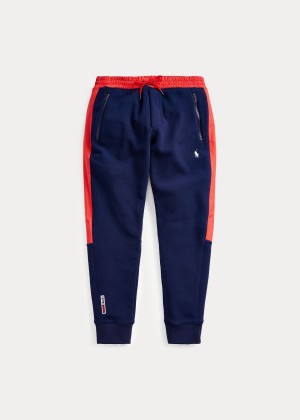 Spodnie Do Biegania Ralph Lauren Fleece Jogger Pant Męskie Granatowe | BGYZ2266