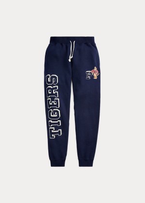 Spodnie Do Biegania Ralph Lauren Polo Tigers Fleece Jogger Męskie Granatowe | YKOS2624