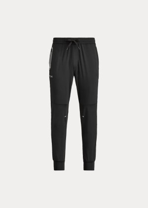 Spodnie Do Biegania Ralph Lauren Tech Jersey Jogger Pant Męskie Czarne | NLDD6627