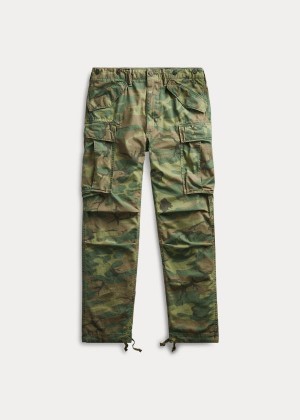 Spodnie Ralph Lauren Camo Cotton Cargo Pant Męskie Camo | KSAS0061