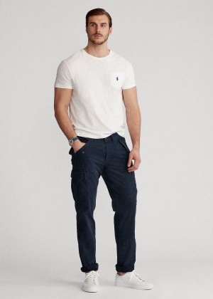 Spodnie Ralph Lauren Classic Fit Cargo Pant Męskie Granatowe | UBHJ3738