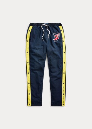 Spodnie Ralph Lauren Indigo Stadium Tear-Away Pant Męskie Granatowe Żółte | LWJD4123