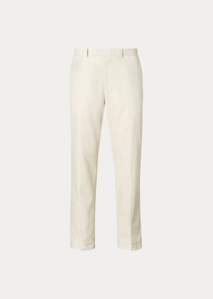 Spodnie Ralph Lauren Lightweight Twill Pant Męskie Beżowe | LRWI0904