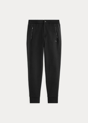 Spodnie Ralph Lauren RLX Tapered Double-Knit Pant Męskie Czarne | CQYH4211