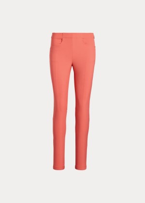 Spodnie Ralph Lauren Stretch Athletic Golf Pant Damskie Czerwone | NHTJ6393