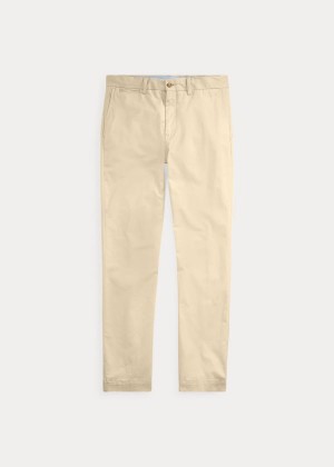 Spodnie Ralph Lauren Stretch Classic Fit Chino Męskie Khaki | ACYL5674