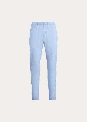 Spodnie Ralph Lauren Tailored Fit Stretch Pant Męskie Niebieskie | ROXA6419