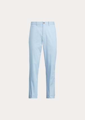 Spodnie Ralph Lauren Tailored Stretch Twill Pant Męskie Niebieskie | ASBK1592