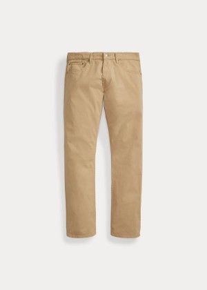 Spodnie Ralph Lauren Varick Slim Straight Chino Męskie Khaki | ADYZ7240