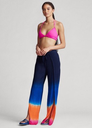 Stroje Pływackie Ralph Lauren Dip-Dyed Pant Damskie Kolorowe | MFLL0584