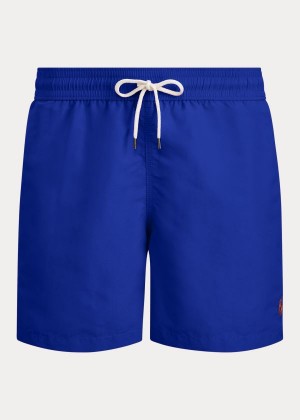 Stroje Pływackie Ralph Lauren Traveler Swim Trunk Męskie Królewski Niebieski Niebieskie | HTAS8874