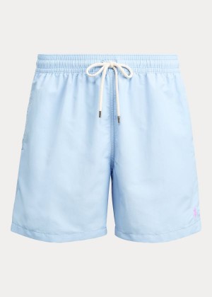 Stroje Pływackie Ralph Lauren Traveler Swim Trunk Męskie Niebieskie | JNUM3630