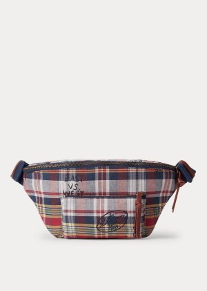 Torby Ralph Lauren Cotton Madras Waist Pack Męskie Kolorowe | UYBT7071