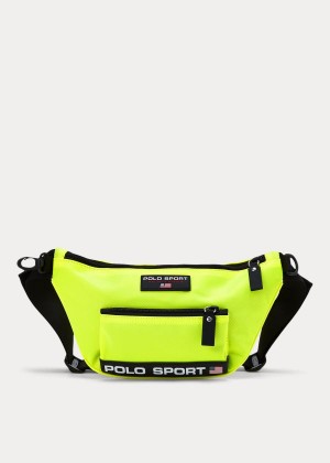 Torby Ralph Lauren Polo Sport Nylon Waist Pack Męskie Żółte | SFKA8696