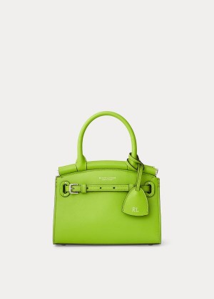 Torebka Ralph Lauren Calfskin Mini RL50 Handbag Damskie Zielone | TGYU1808