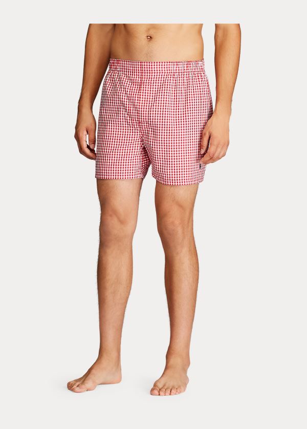 Bielizny Ralph Lauren Classic Boxer 3-Pack Męskie Granatowe Kolorowe | VUMU5429