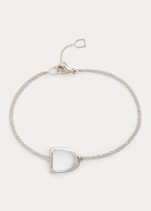 Biżuteria Ralph Lauren Sterling Silver Bracelet Damskie Srebrne | EJCR3445