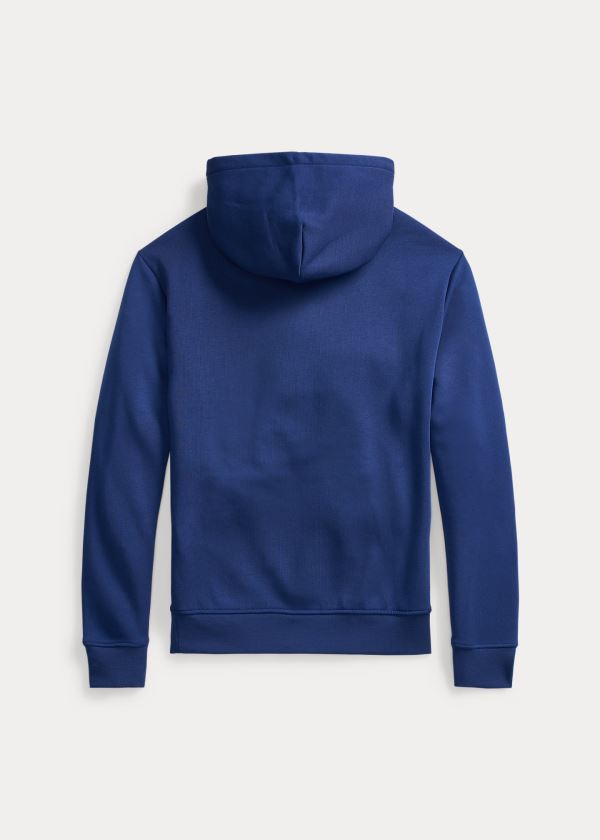 Bluza z Kapturem Ralph Lauren Polo Sport Fleece Hoodie Męskie Królewski Niebieski Niebieskie | RVKN8066