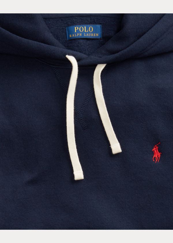 Bluzy Ralph Lauren The Cabin Fleece Męskie Granatowe | QQOX7597