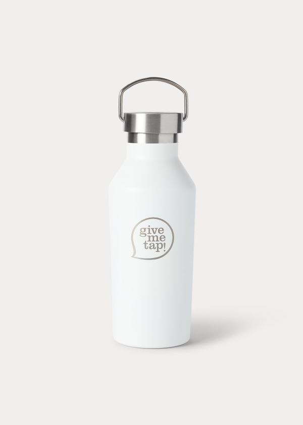 Butelki wody Ralph Lauren Give Me Tap Water Bottle Damskie Białe | PTBD8934