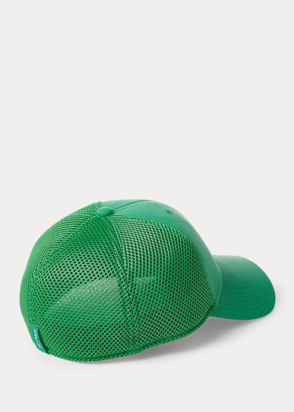 Czapki Ralph Lauren RLX Flex Fit Golf Cap Męskie Zielone | IOKJ4551