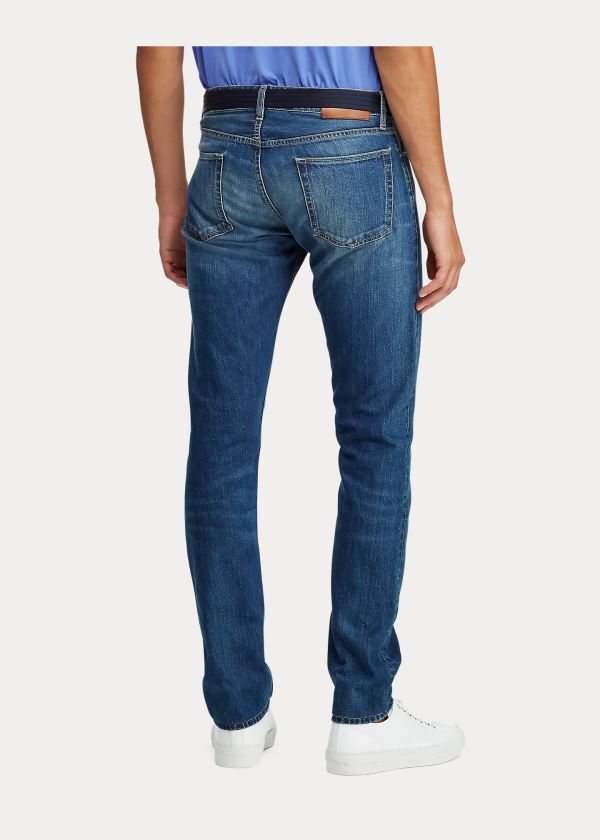 Jeansy Ralph Lauren Slim Fit Jean Męskie Indygo | TIVF9497