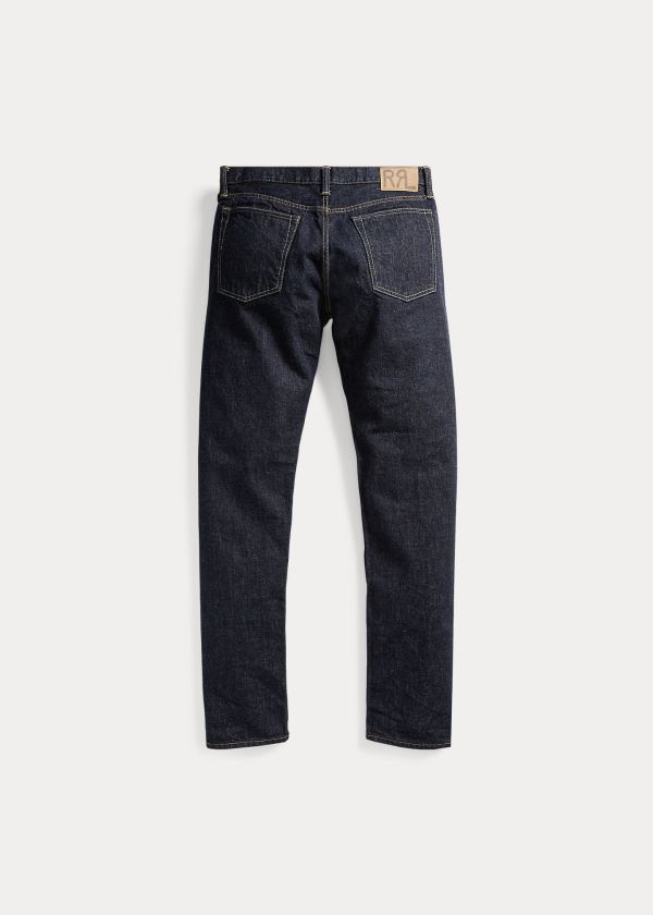 Jeansy Ralph Lauren Slim Narrow Jean Męskie Granatowe Niebieskie | ZOWE4419