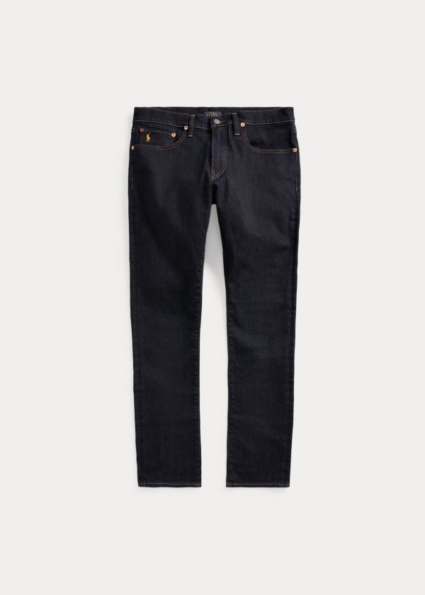 Jeansy Ralph Lauren Sullivan Slim Jean with Pony Męskie Granatowe Niebieskie | LXWF3121