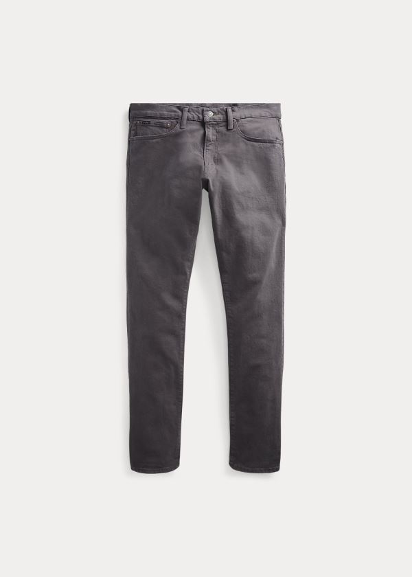 Jeansy Ralph Lauren Sullivan Slim Stretch Jean Męskie Szare | YYWF7362