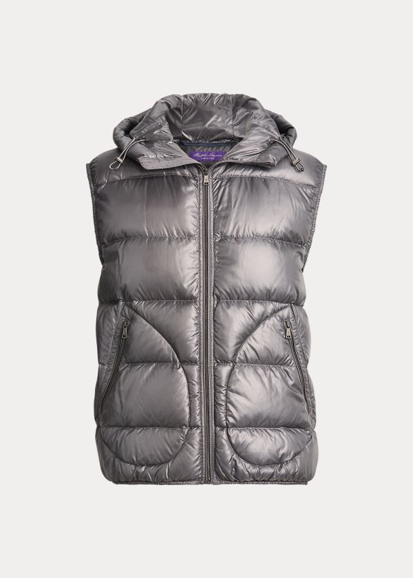 Kamizelka Ralph Lauren Mackay Down Vest Męskie Szare | HPAZ2844