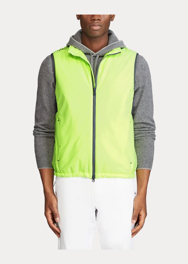 Kamizelka Ralph Lauren Water-Repellent Stretch Vest Męskie Zielone | AZYM6022