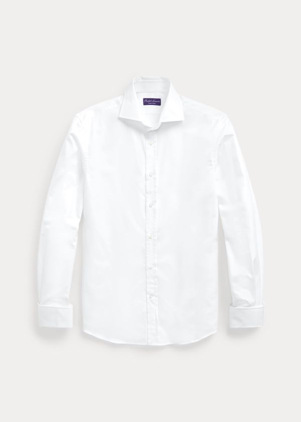 Koszule Ralph Lauren Bond Tailored Dress Shirt Męskie Białe | ZKIJ5886