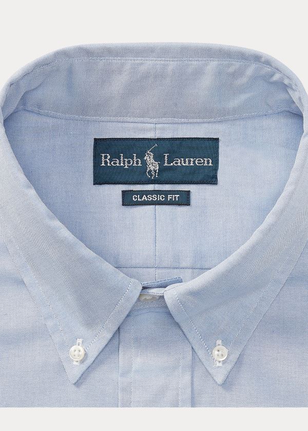 Koszule Ralph Lauren Classic Fit Oxford Shirt Męskie Niebieskie | KSCT5517