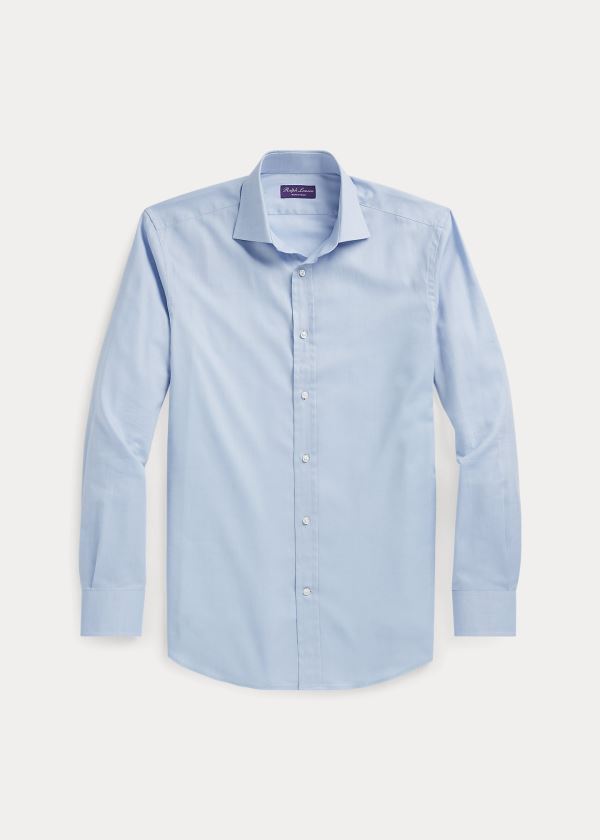 Koszule Ralph Lauren Easy Care Oxford Shirt Męskie Niebieskie | BMNO2453