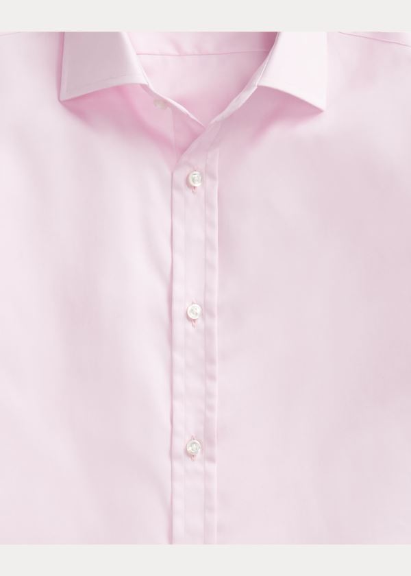 Koszule Ralph Lauren Easy Care Twill Shirt Męskie Różowe | RBCS8616