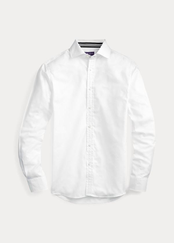 Koszule Ralph Lauren Oxford Shirt Męskie Białe | ETDG5924