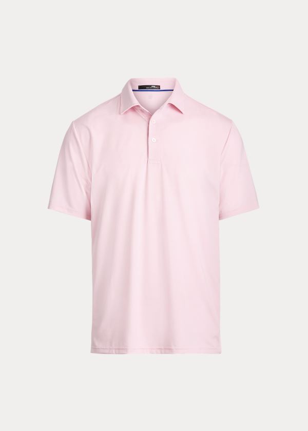 Koszulki Polo Ralph Lauren Classic Fit Performance Polo Męskie Głęboka Różowe | JAXR6473