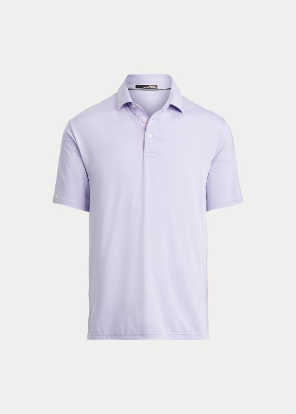 Koszulki Polo Ralph Lauren Classic Fit Performance Polo Męskie Głęboka Fioletowe | UTAX1483