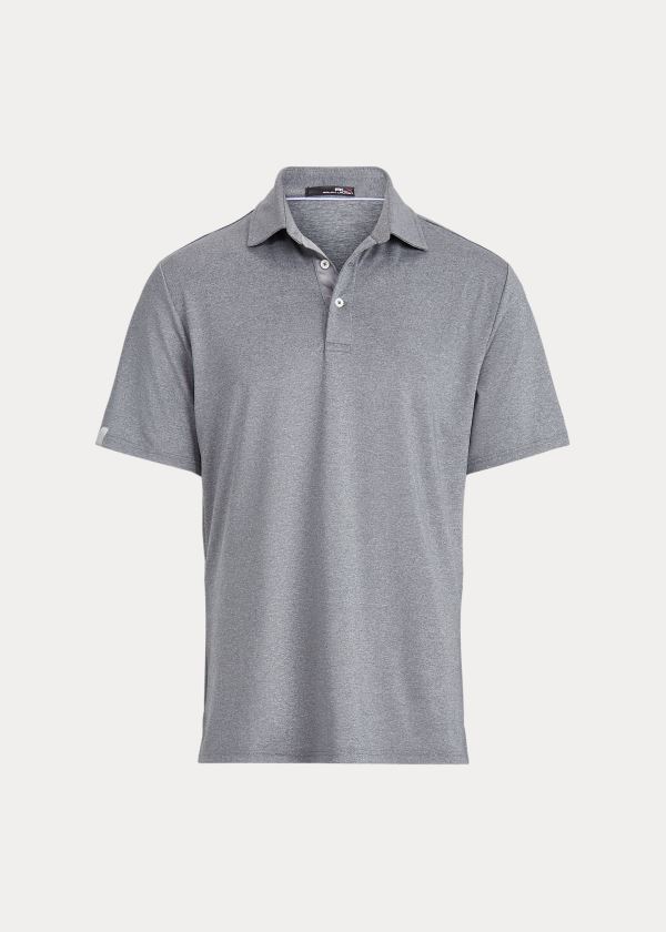 Koszulki Polo Ralph Lauren Classic Fit Performance Polo Męskie Szare | XUFU5843