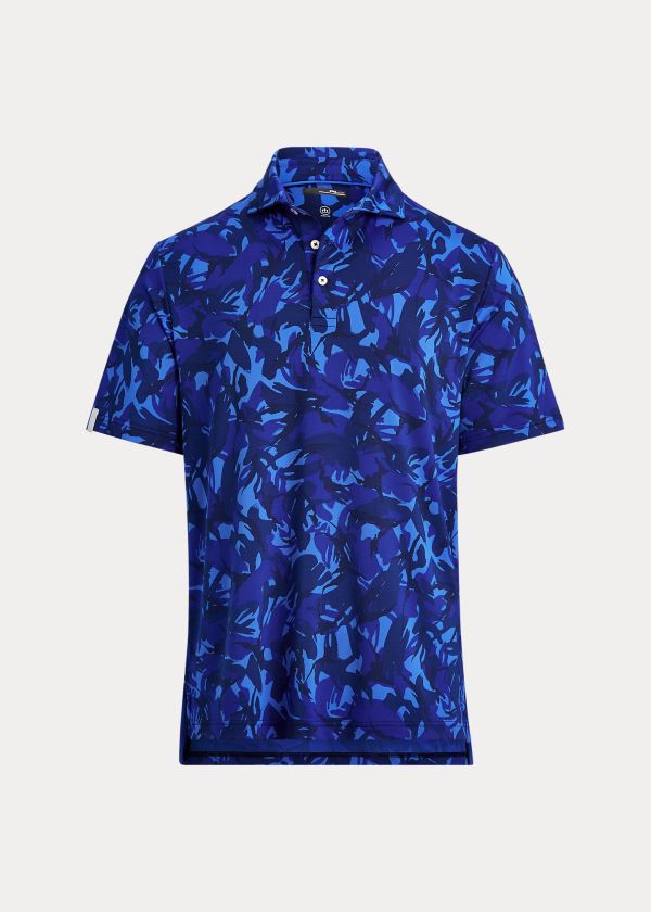 Koszulki Polo Ralph Lauren Classic Fit Performance Polo Męskie Camo | MXQE0971