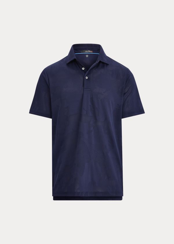 Koszulki Polo Ralph Lauren Classic Fit Performance Polo Męskie Granatowe | BSWB6693