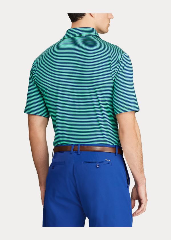 Koszulki Polo Ralph Lauren Classic Fit Performance Polo Męskie Zielone | HFZN1724