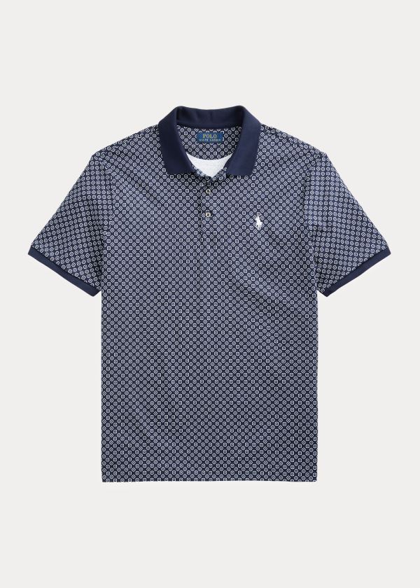 Koszulki Polo Ralph Lauren Classic Fit Soft Cotton Polo Męskie Granatowe Kolorowe | ISJW8668