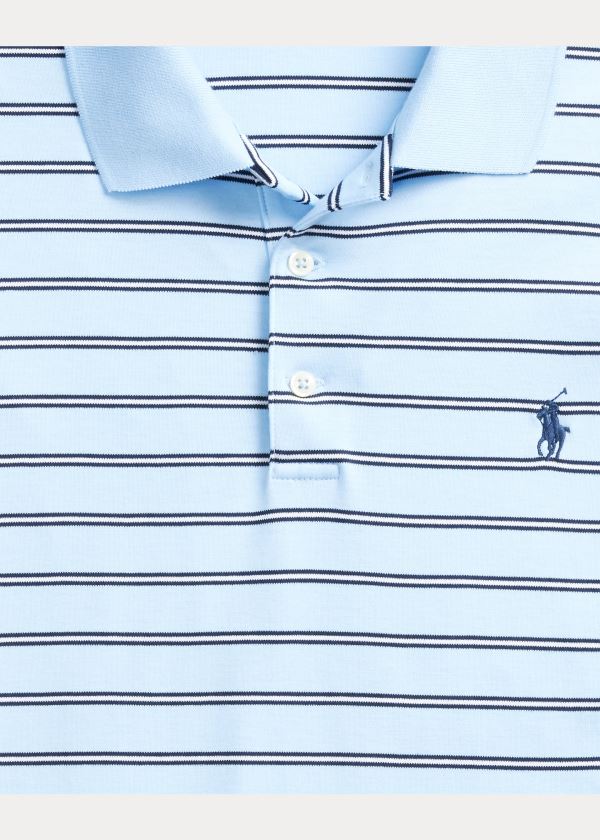 Koszulki Polo Ralph Lauren Classic Fit Soft Cotton Polo Męskie Niebieskie Kolorowe | DAAC2172