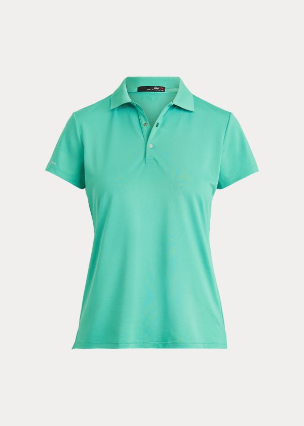 Koszulki Polo Ralph Lauren Performance Golf Polo Damskie Zielone | HHEJ7269