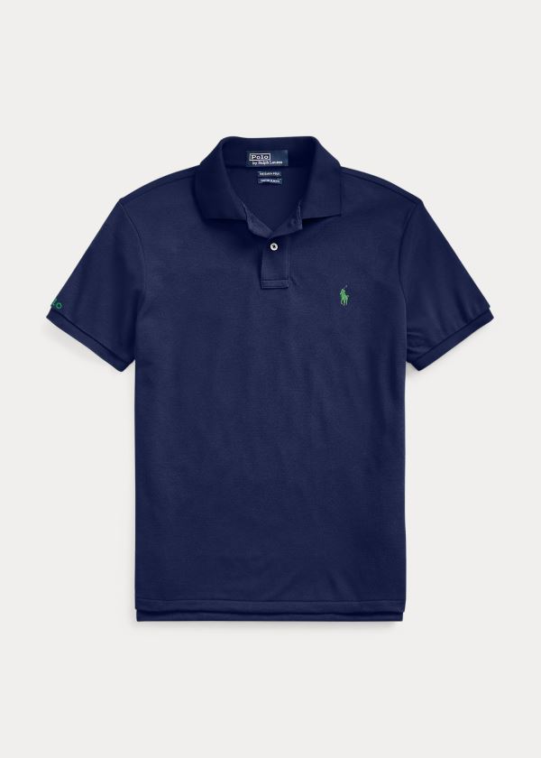 Koszulki Polo Ralph Lauren The Earth Polo Męskie Granatowe | MABZ8275