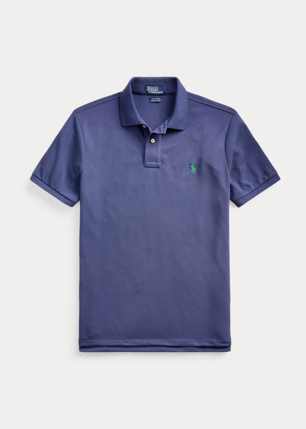 Koszulki Polo Ralph Lauren The Earth Polo Męskie Granatowe | ZYST2395