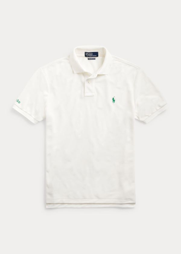 Koszulki Polo Ralph Lauren The Earth Polo Męskie Kremowe | SIKP7448