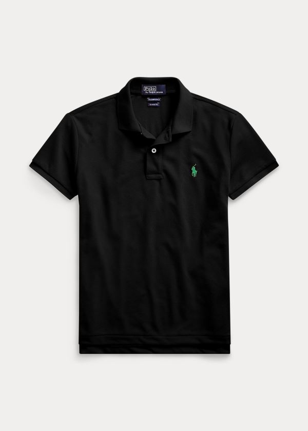 Koszulki Polo Ralph Lauren The Earth Polo Damskie Czarne | XPBT7887