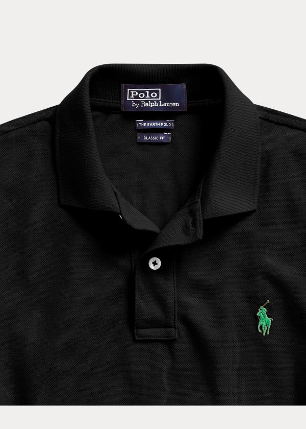 Koszulki Polo Ralph Lauren The Earth Polo Damskie Czarne | XPBT7887